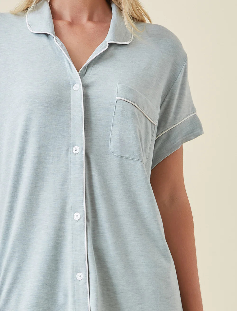 Kate Modal Soft Crop PJ - Sage