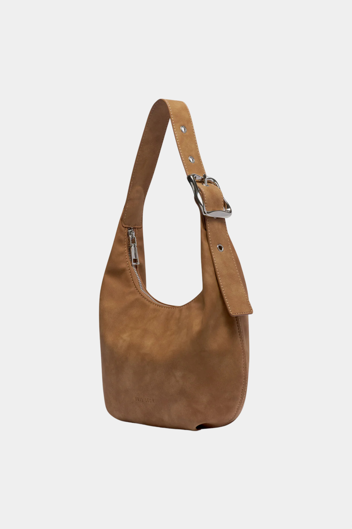 Everyday Croissant Bag - Caramel Nubuck