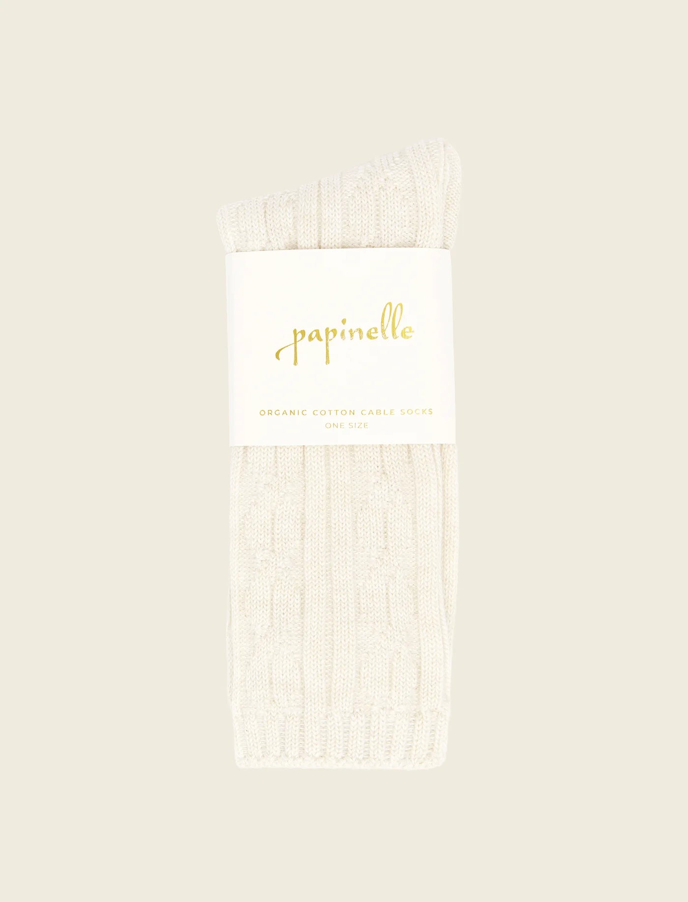 Cashmere Socks - Ecru