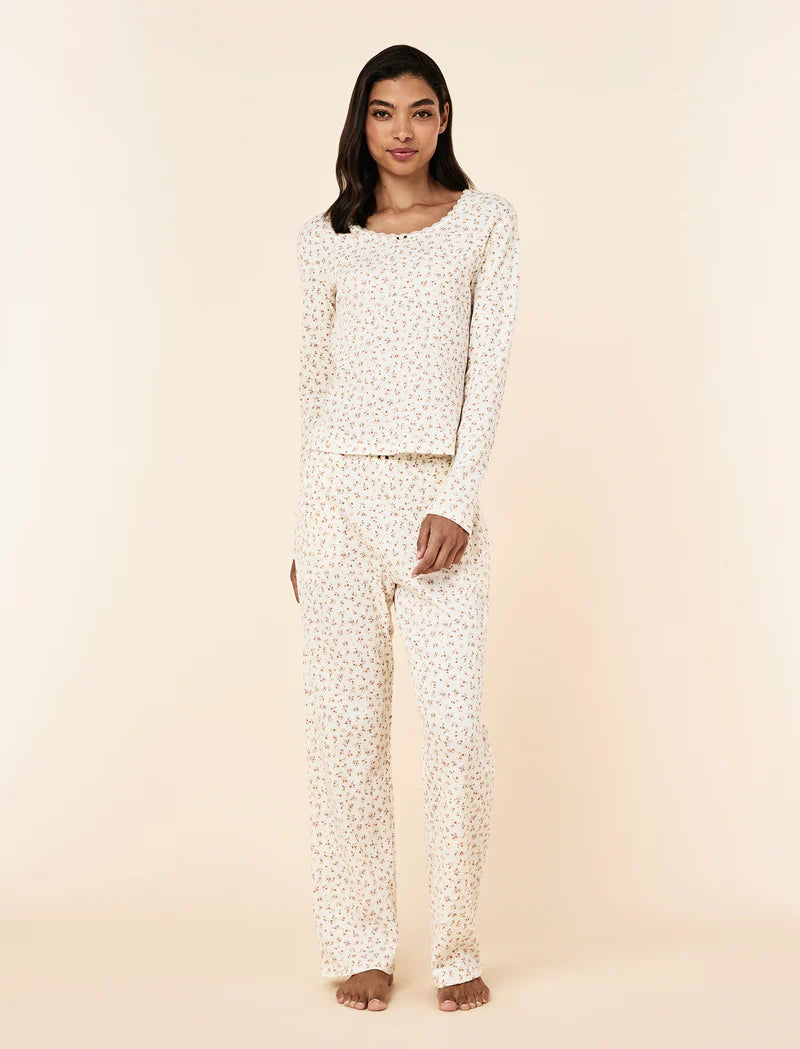 Claire Soft Cotton Waffle PJ Set - Lottie Ditsy