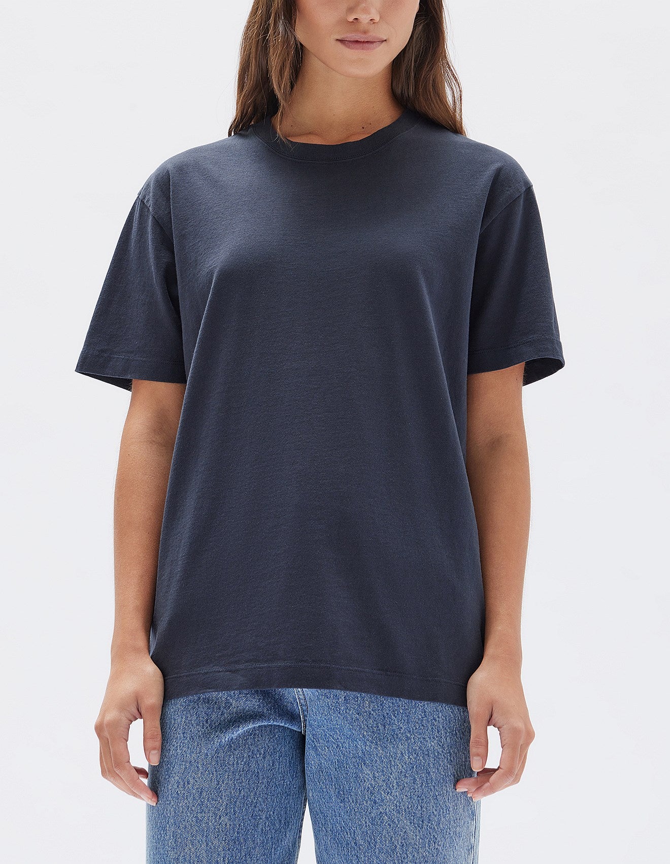 Base Tee - True Navy