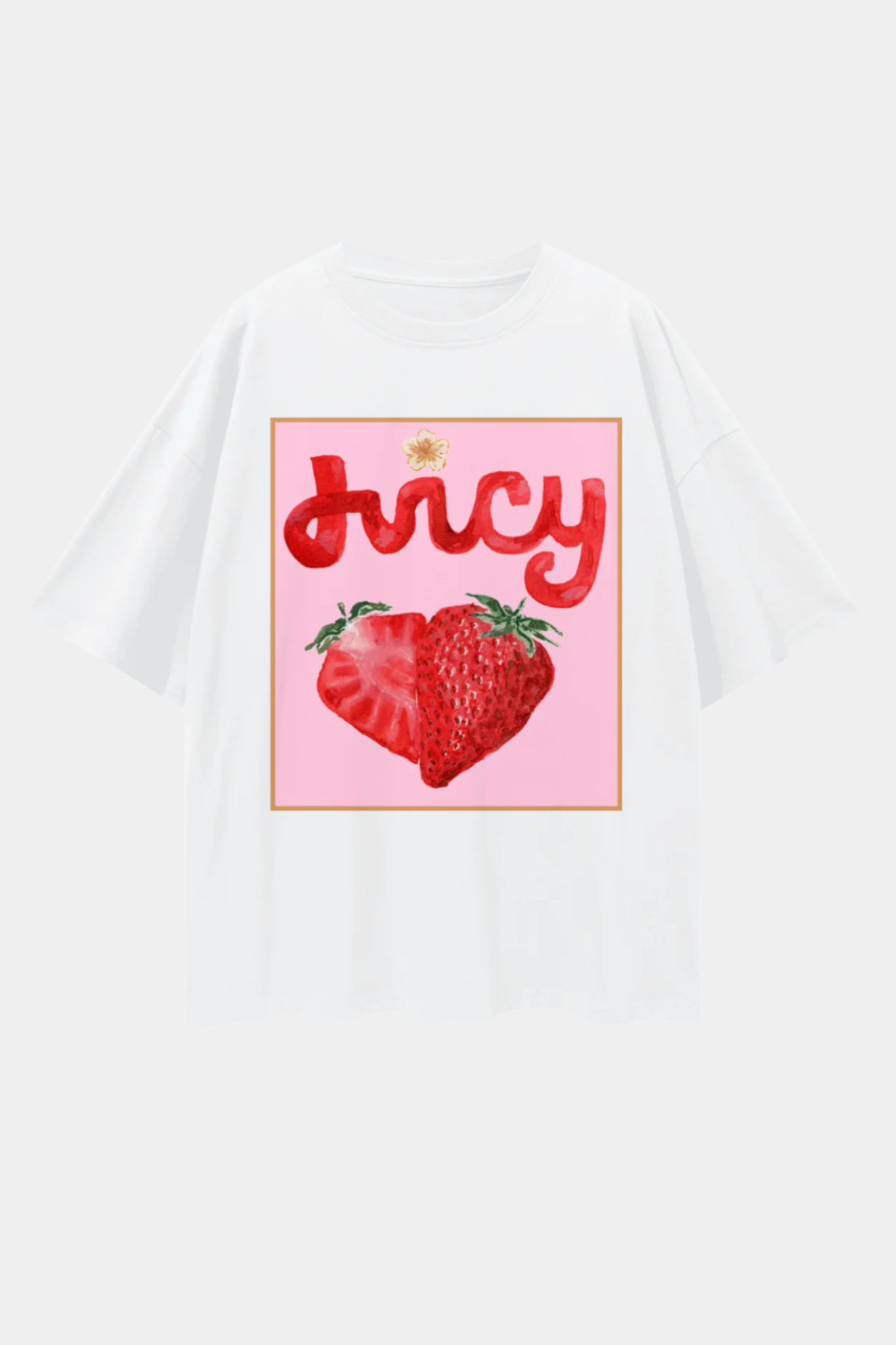 Juicy Oversize Tee - White