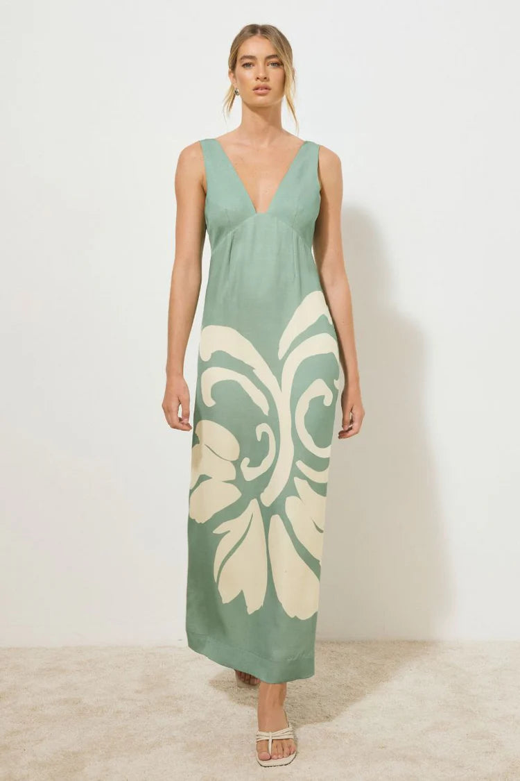 Vestige Dress - Jade Floral