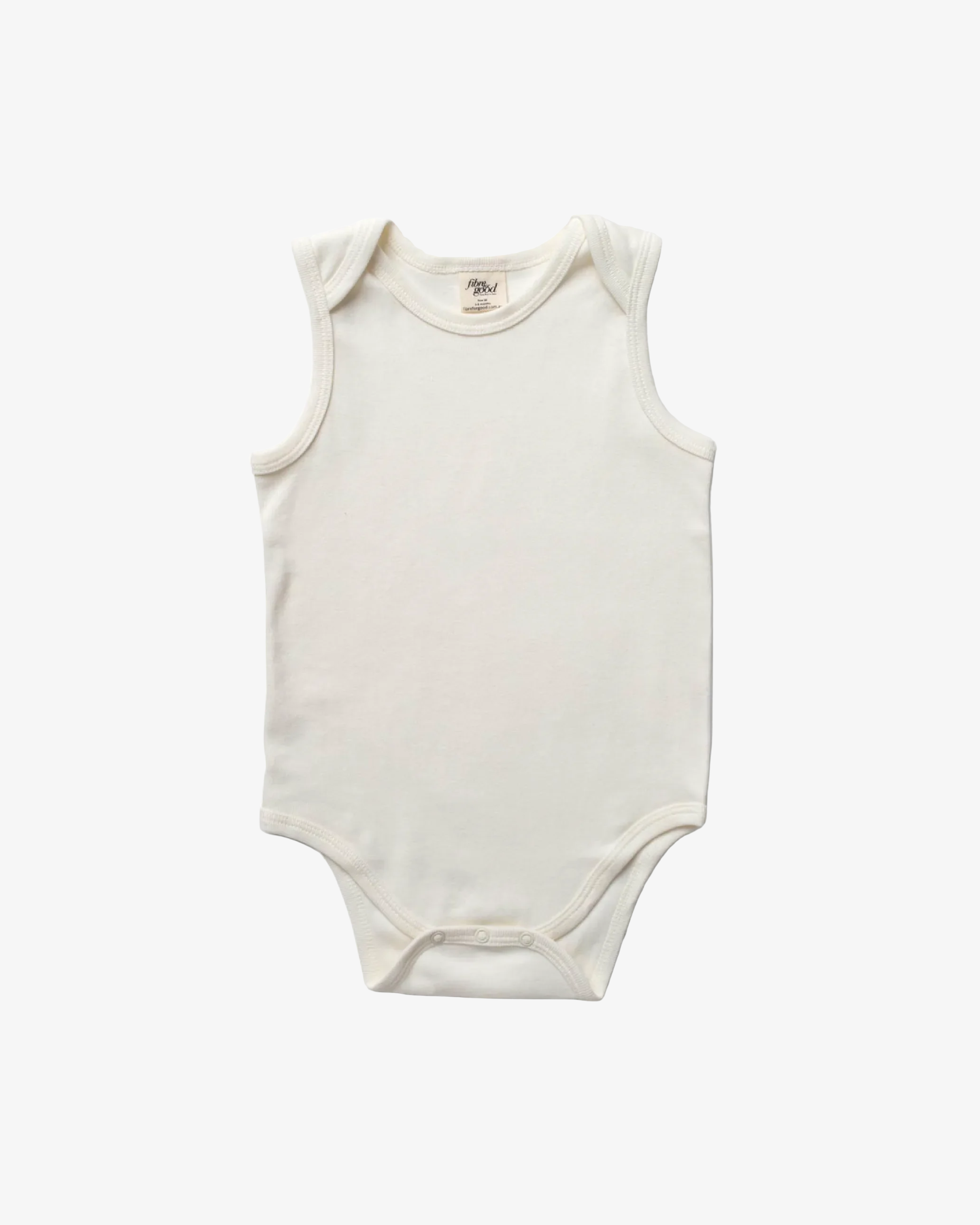 Organic Sleeveless Bodysuit