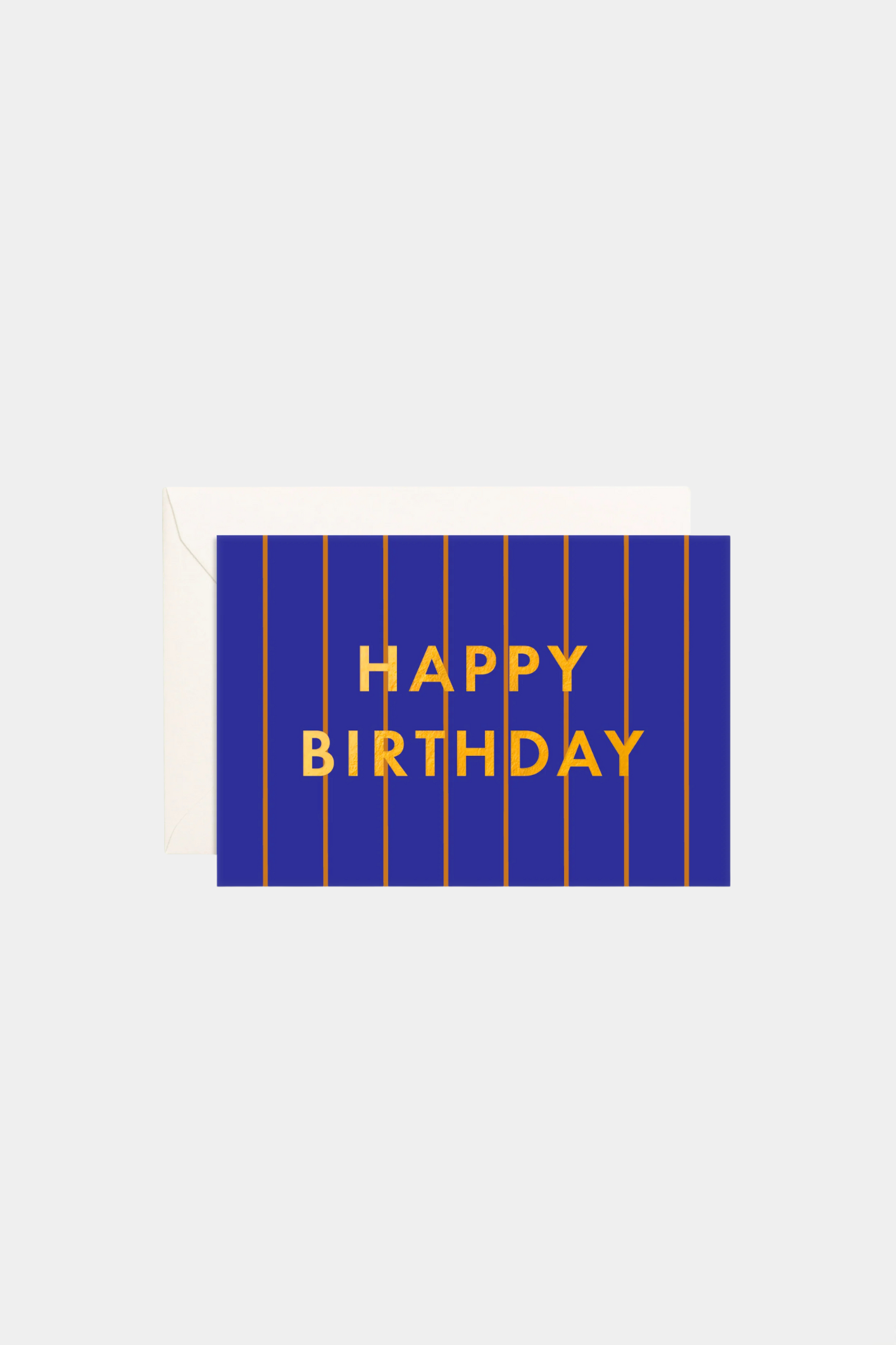 Birthday Cobalt Mini Greeting Card