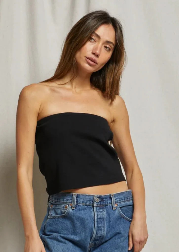 Talula Blondie Tube Top - Black