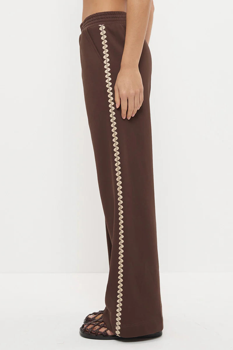 Reese Trackpant - Chestnut