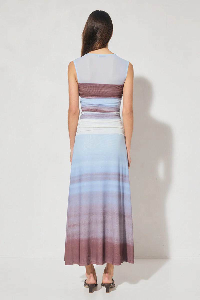 Chroma Dress - Dusk Stripe