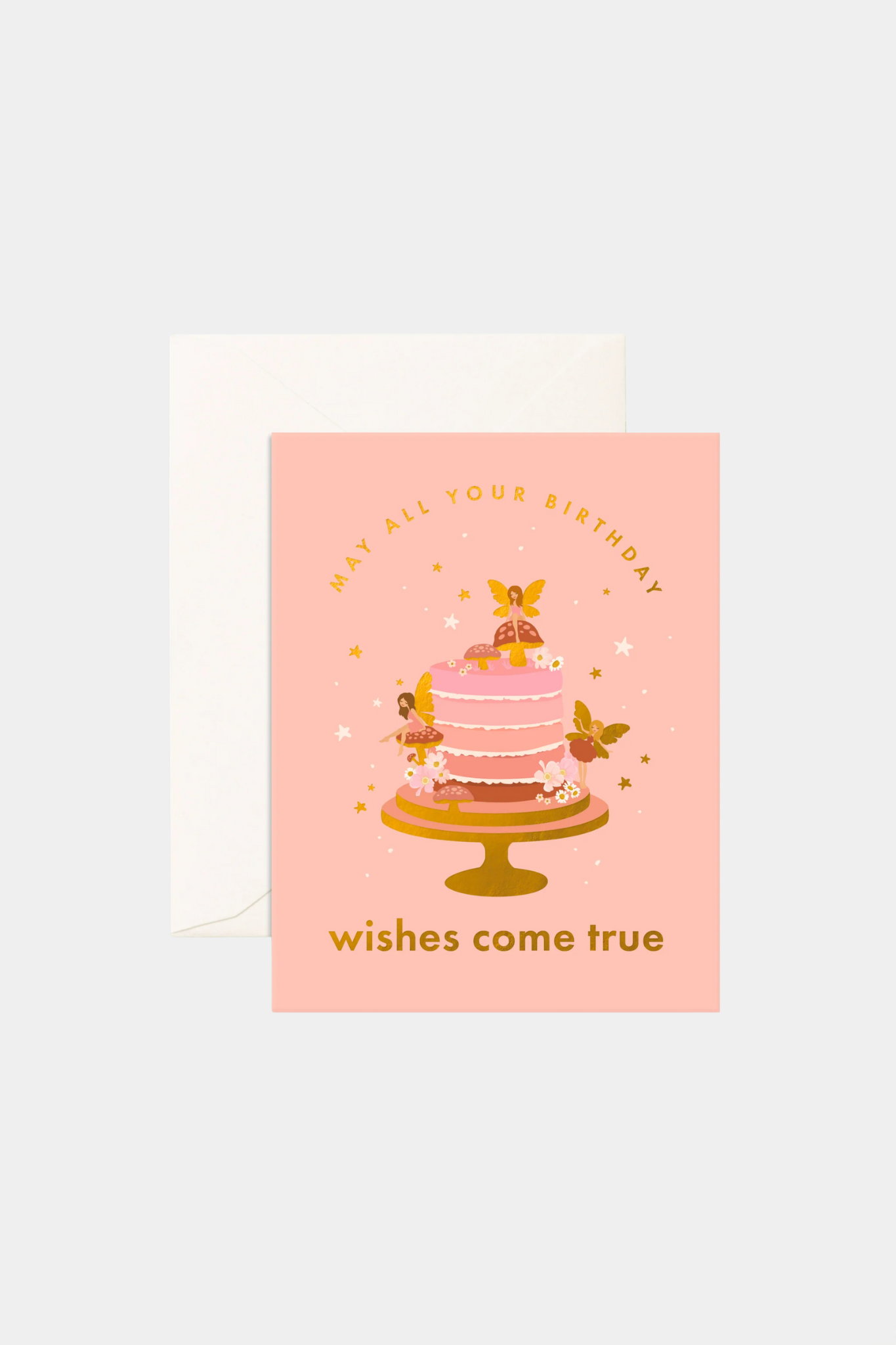 Birthday Cake Fairies Greeting Card