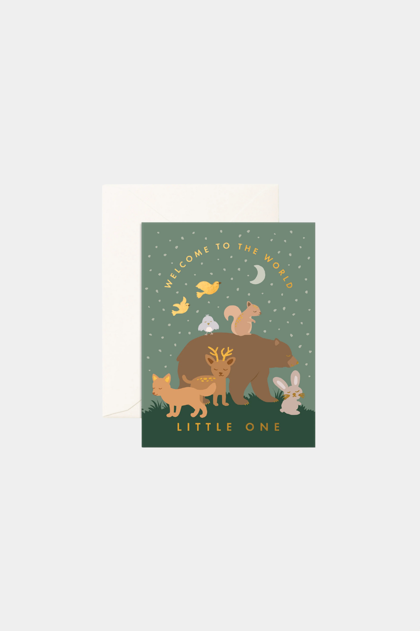 Little One Woodland Greeting Card