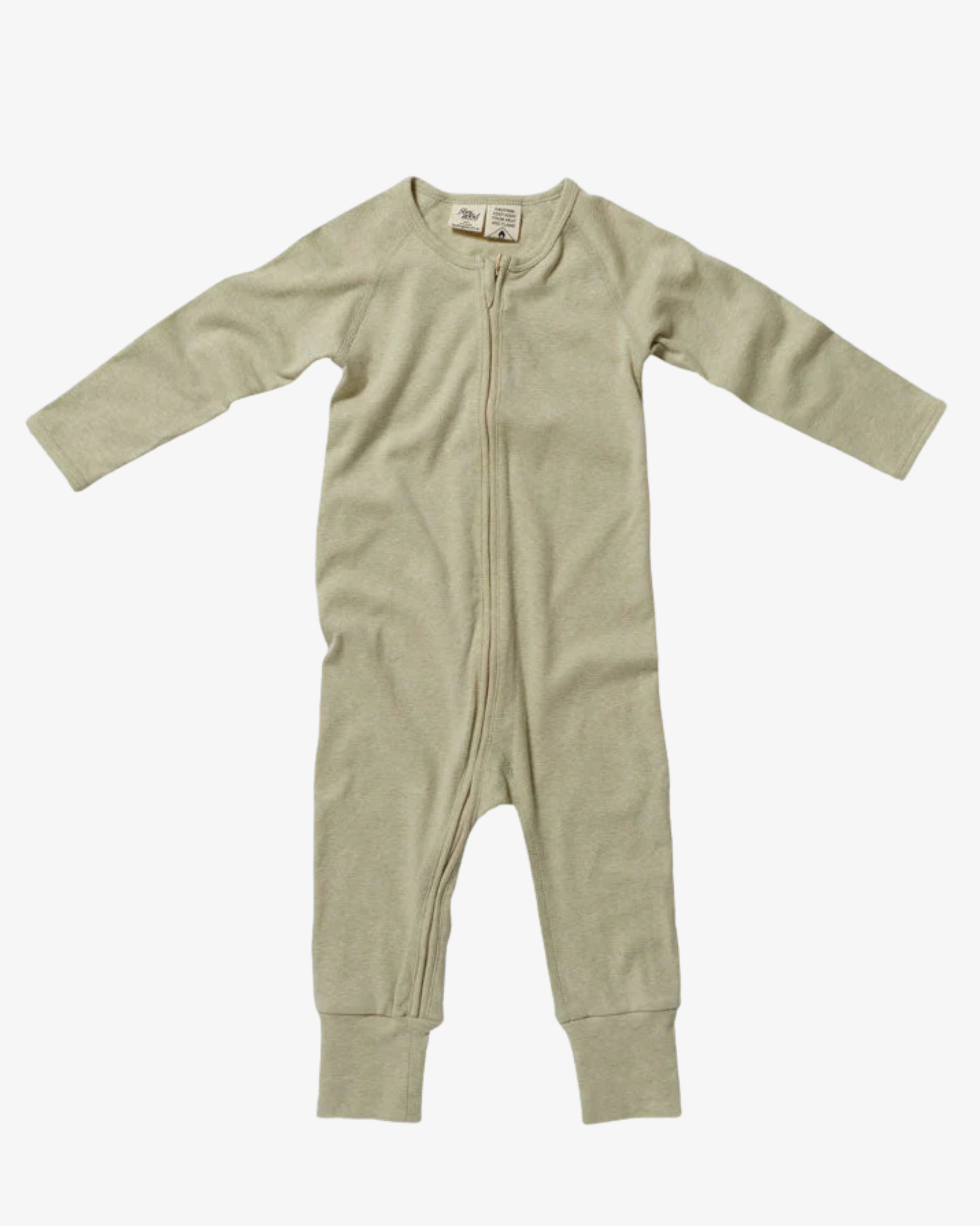 Organic Baby Zip Romper