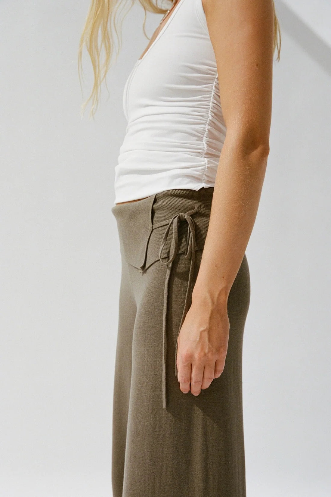 Nora Pant - Smokey Olive