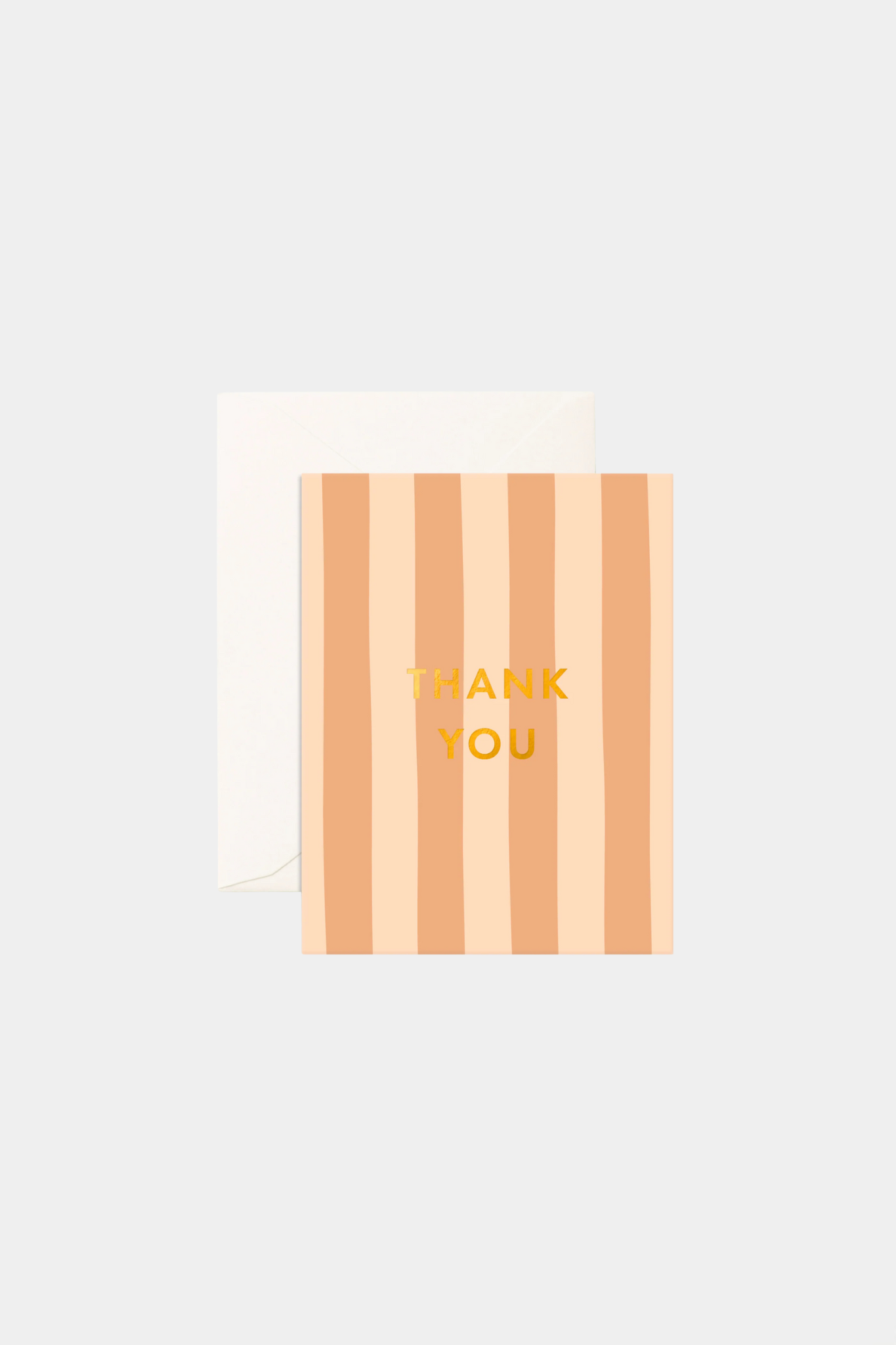 Thank you Corsica Stripe Greeting Card