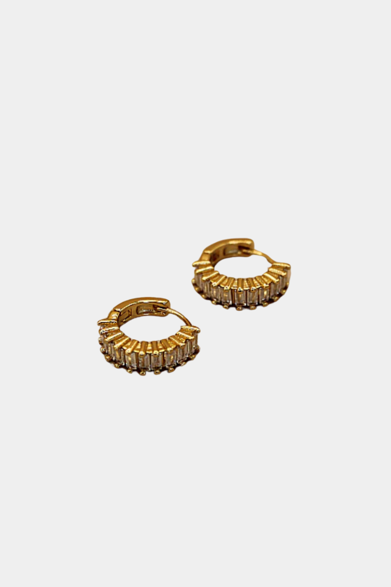 Ivy Earring - Diamond / Gold