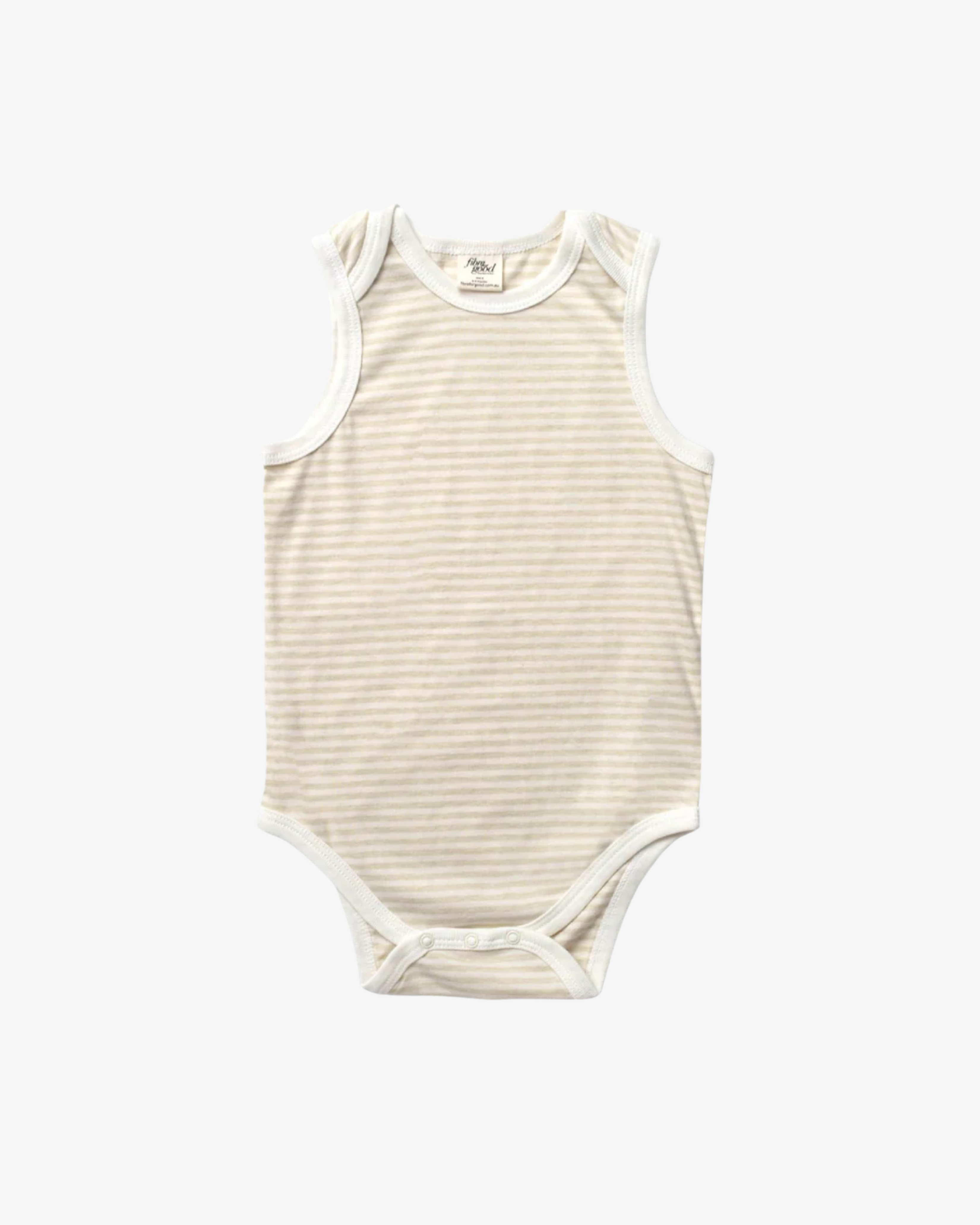Organic Sleeveless Bodysuit