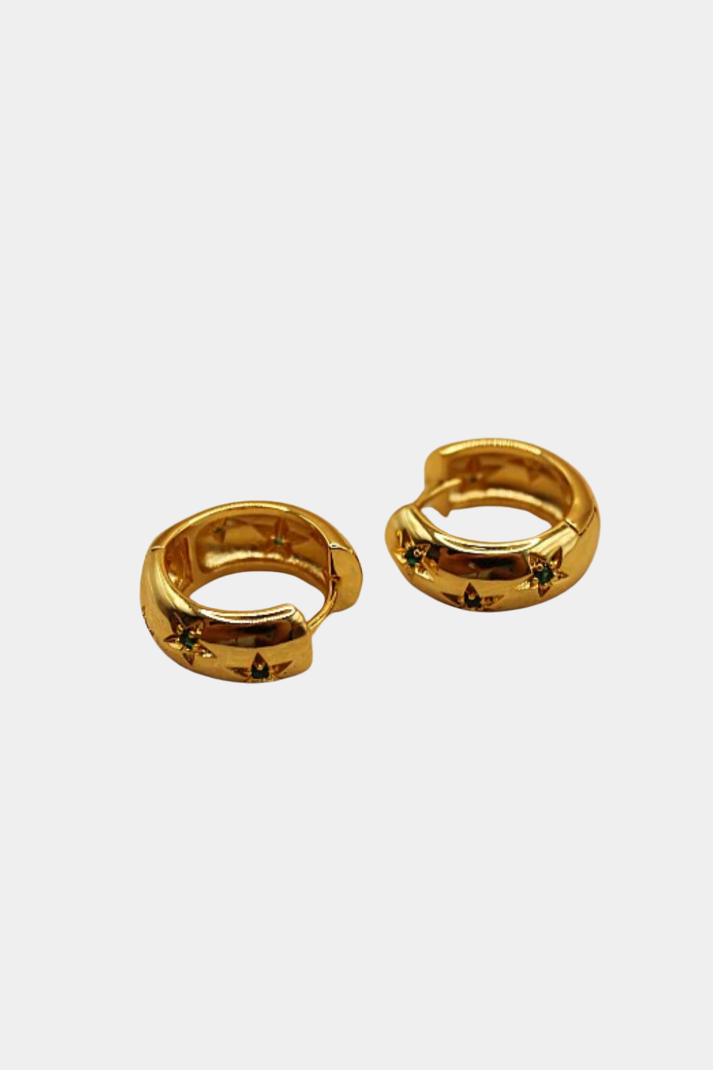 Stella Earrings - Emerald