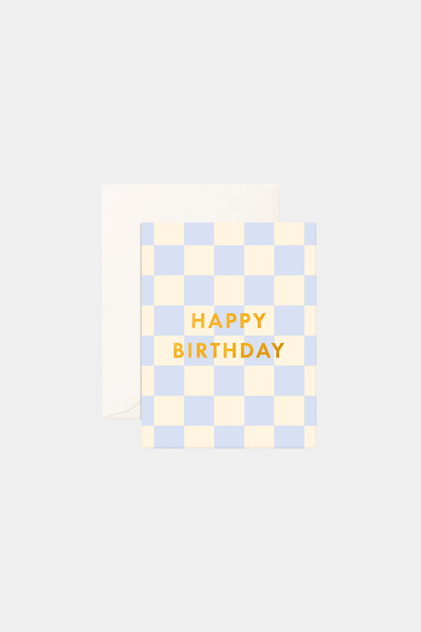 Birthday Powder Check Greeting Card