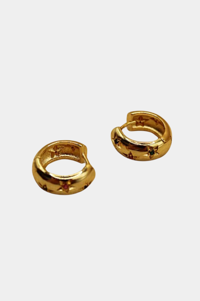Stella Earrings - Rainbow
