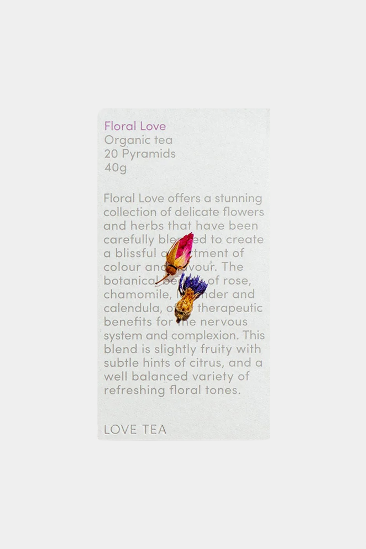 Biodegradable Pyramid Tea Bags