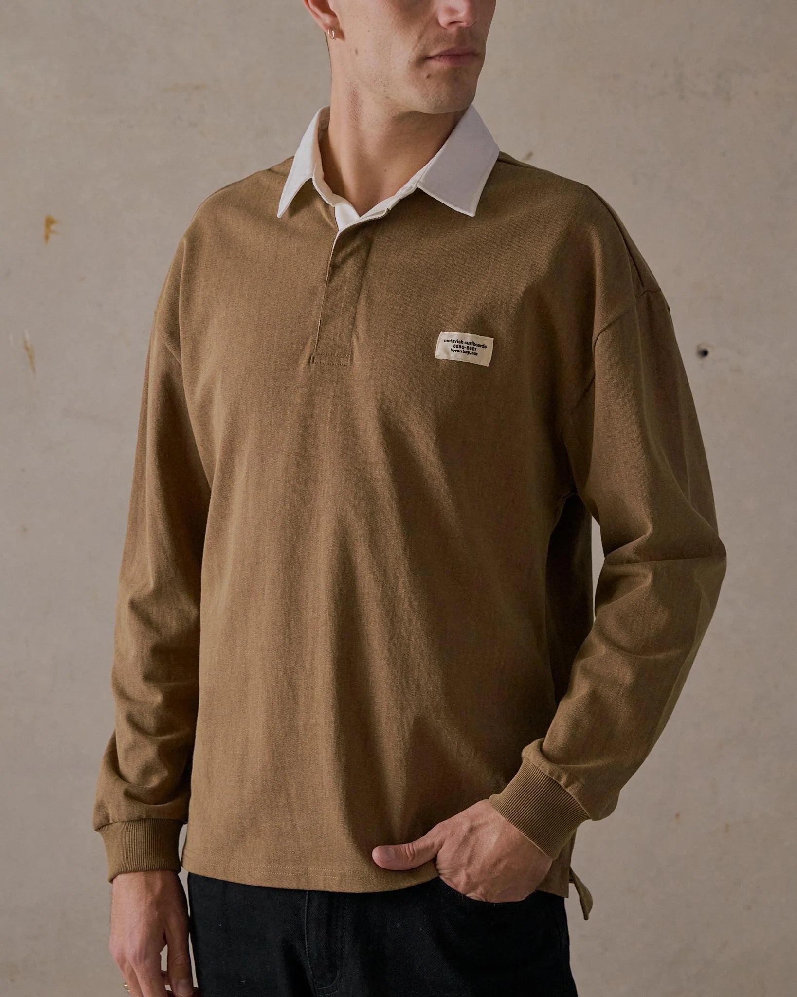 Rugby Polo - Brown