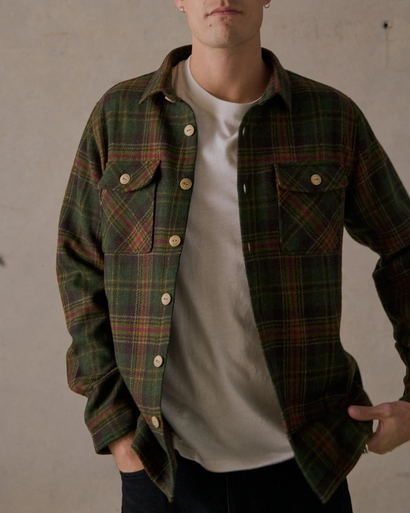 Lined Flannel Shirt