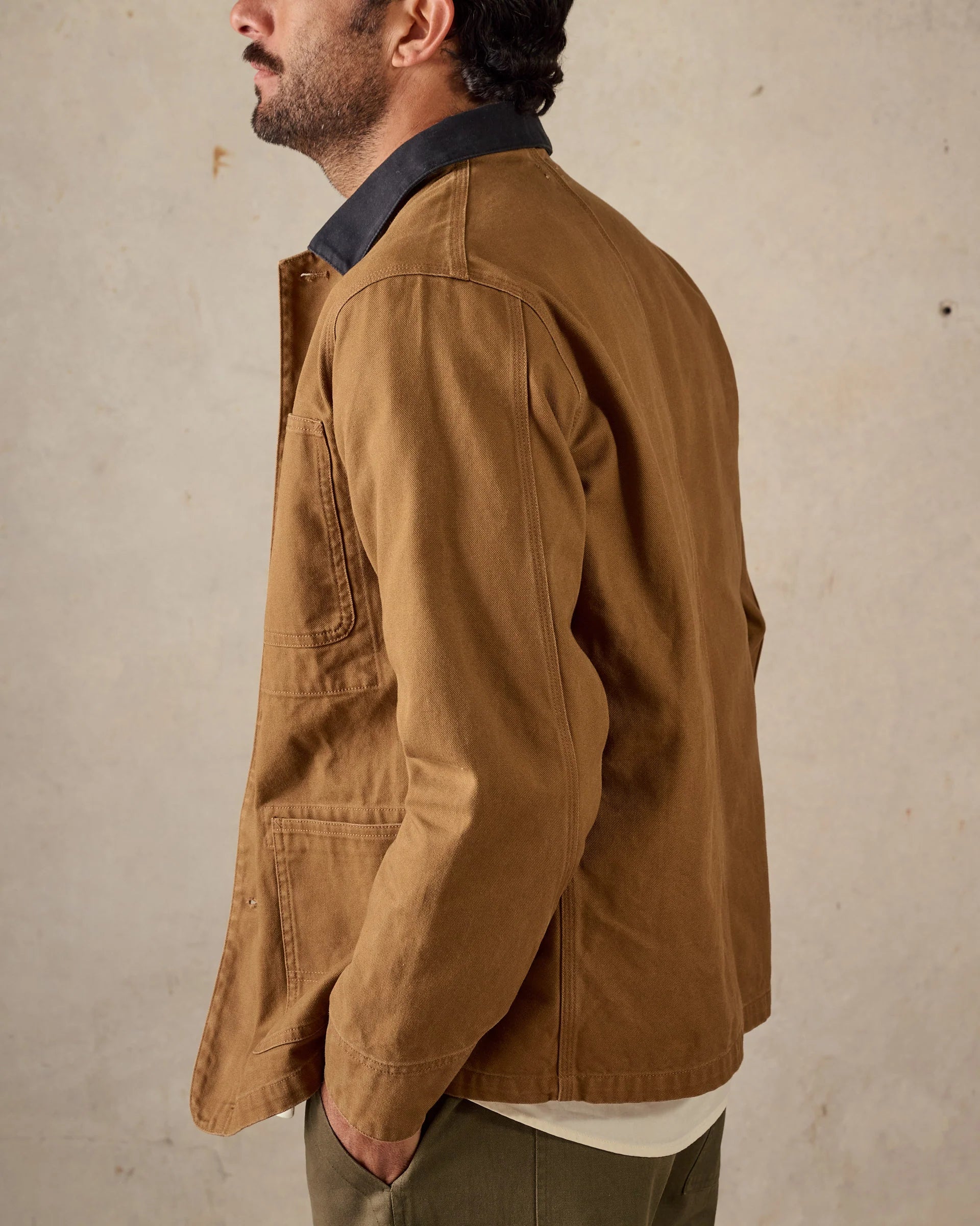 Canvas Jacket - Tan