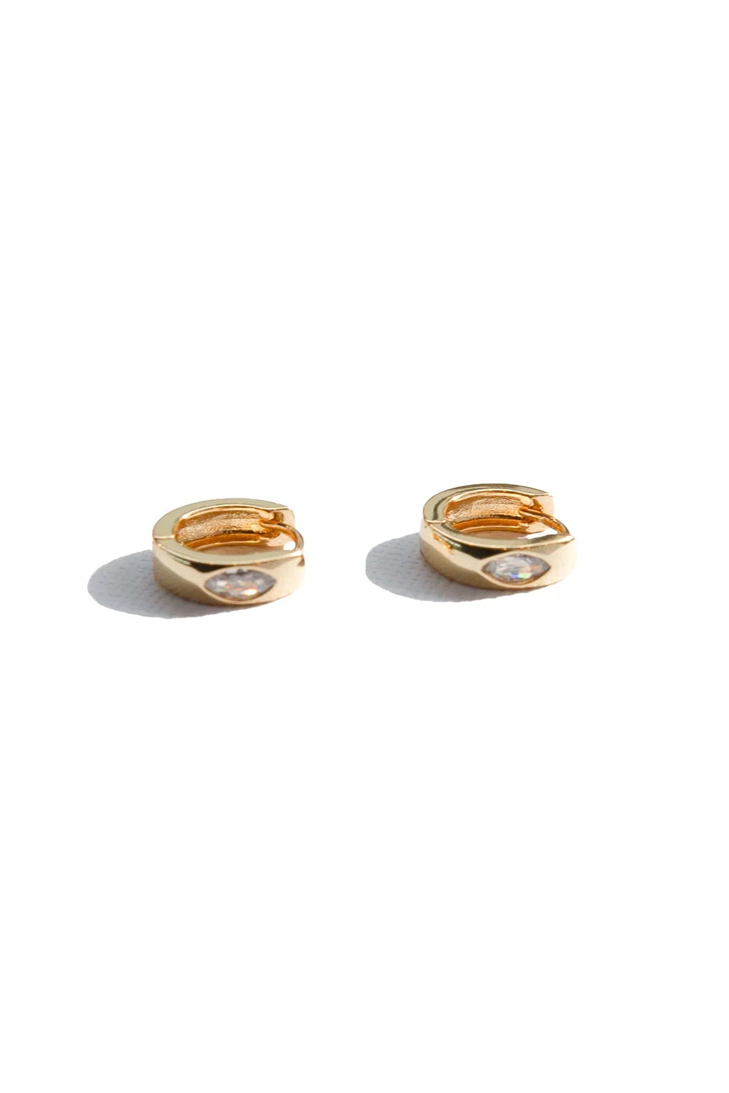 Harlow Hoop Earrings - Gold