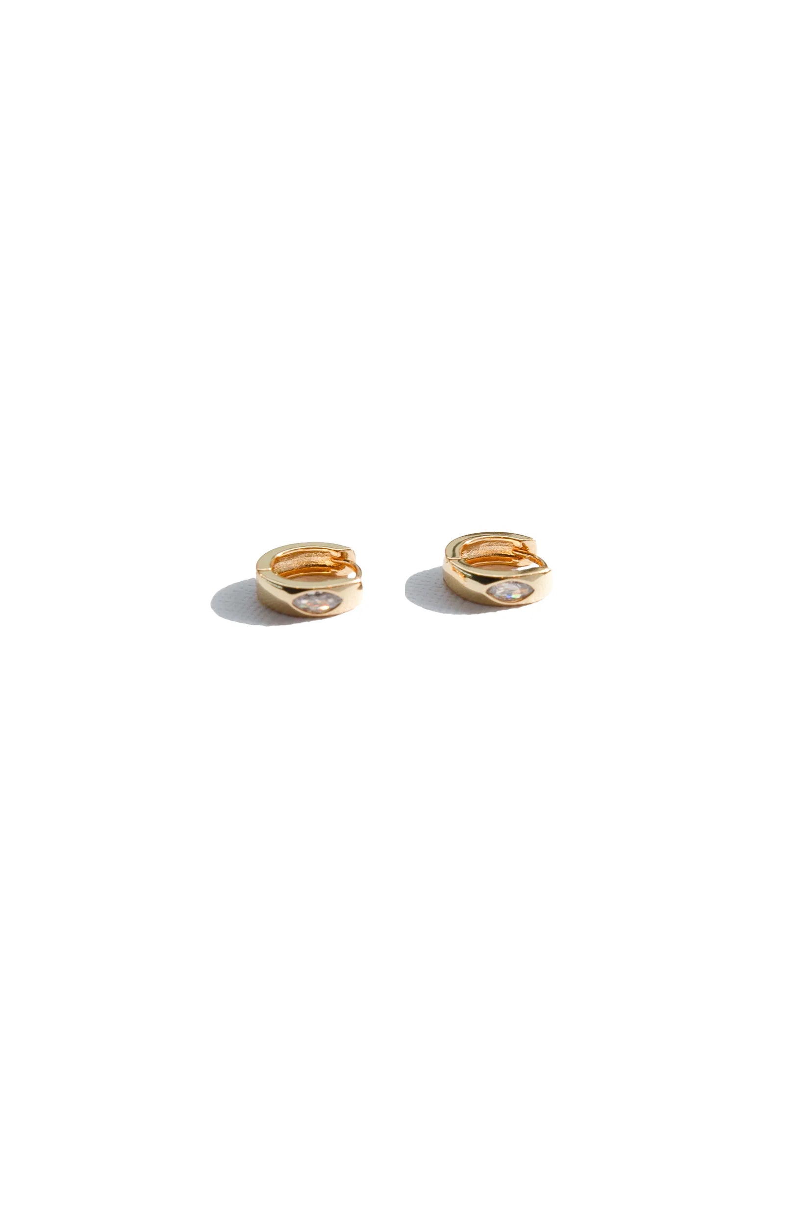 Harlow Hoop Earrings - Gold