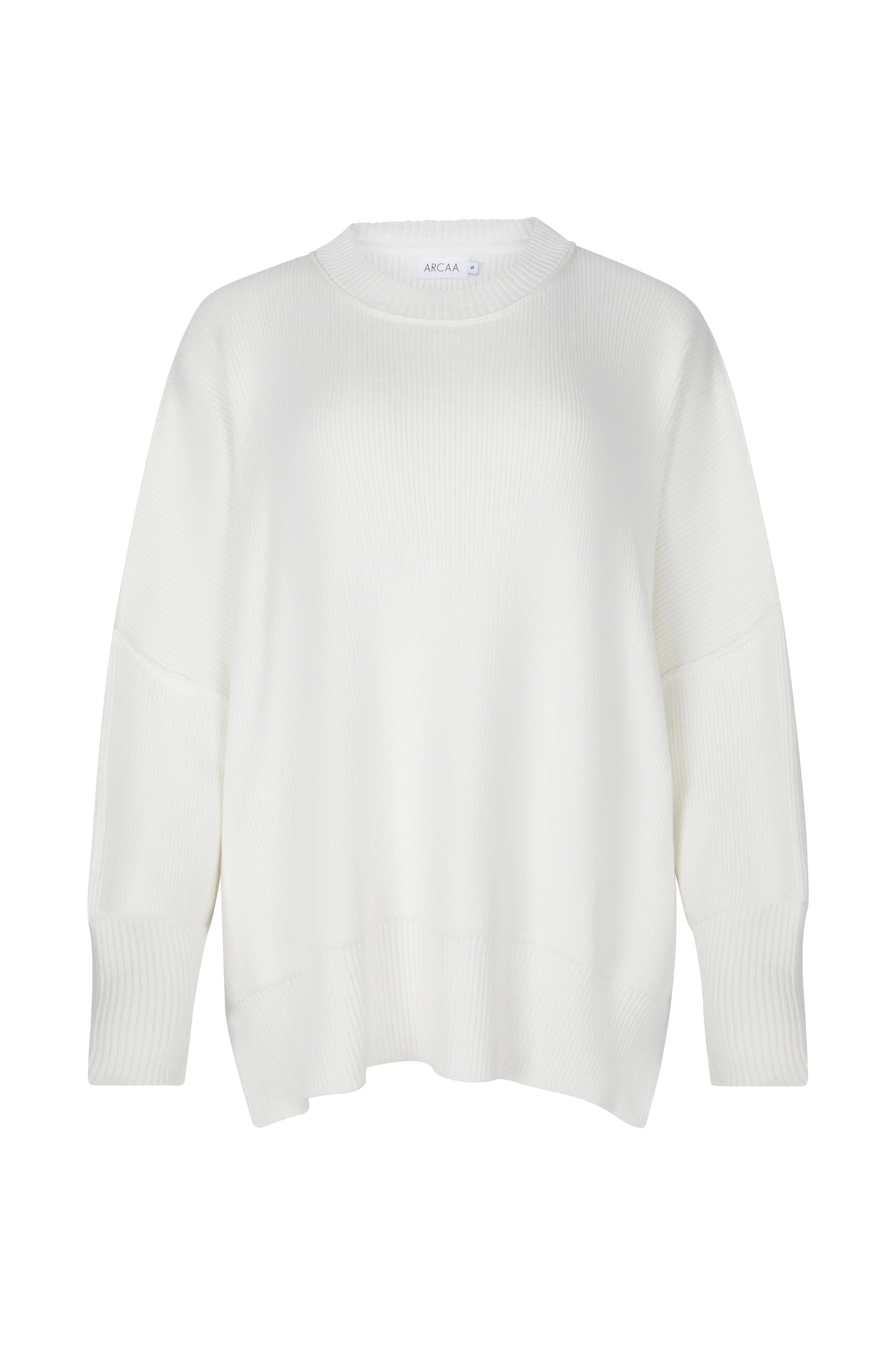 Harper Organic Knit Sweater - Cream