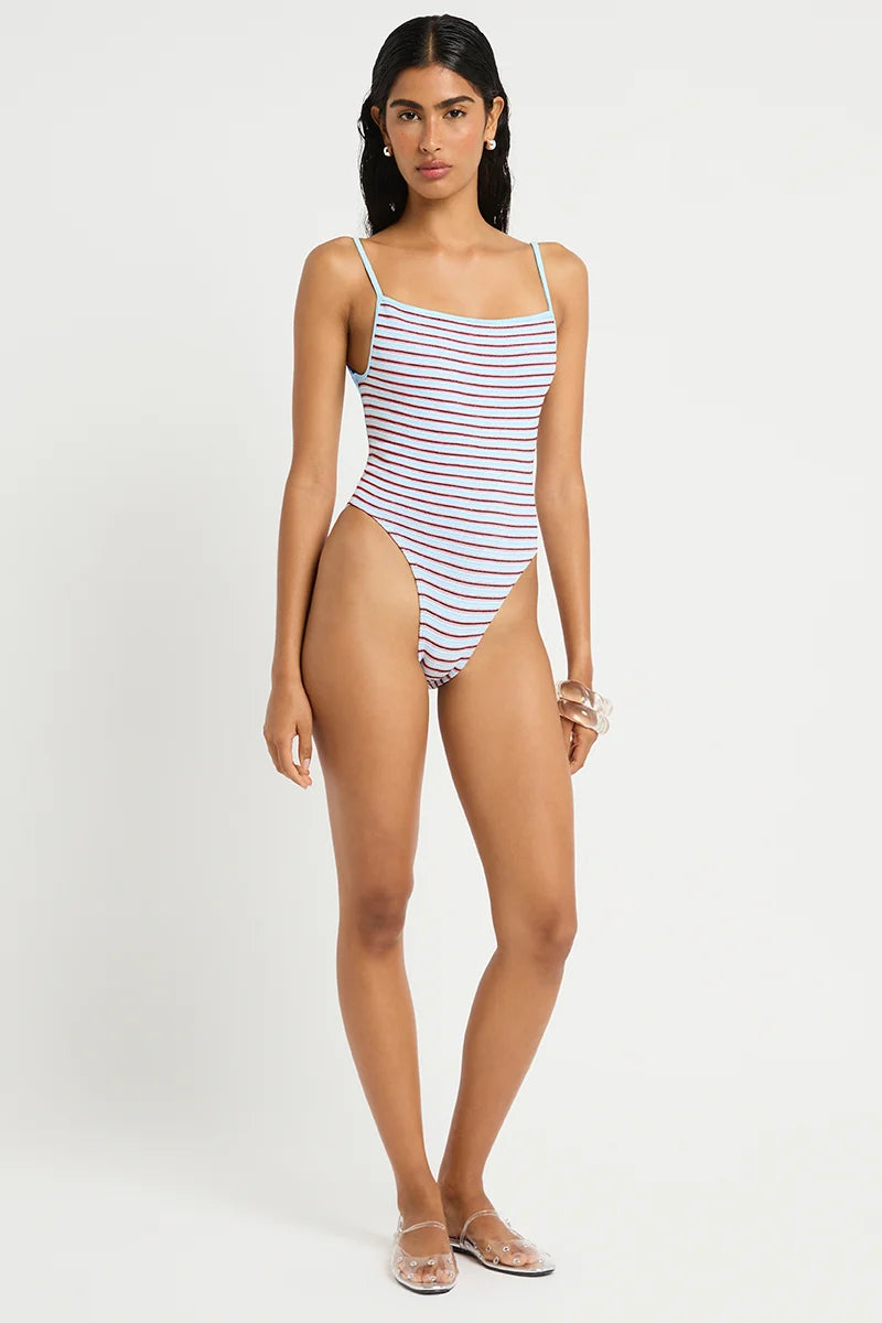 Low Palace One Piece - Volley Stripe