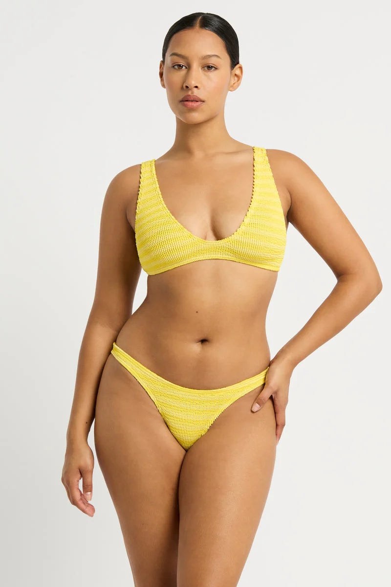 Vista Brief - Limoncello Stripe