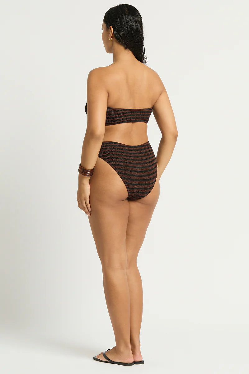 Olivia Brief - Carob / Black
