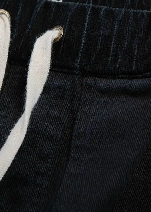 Brushed Twill Pants - Black