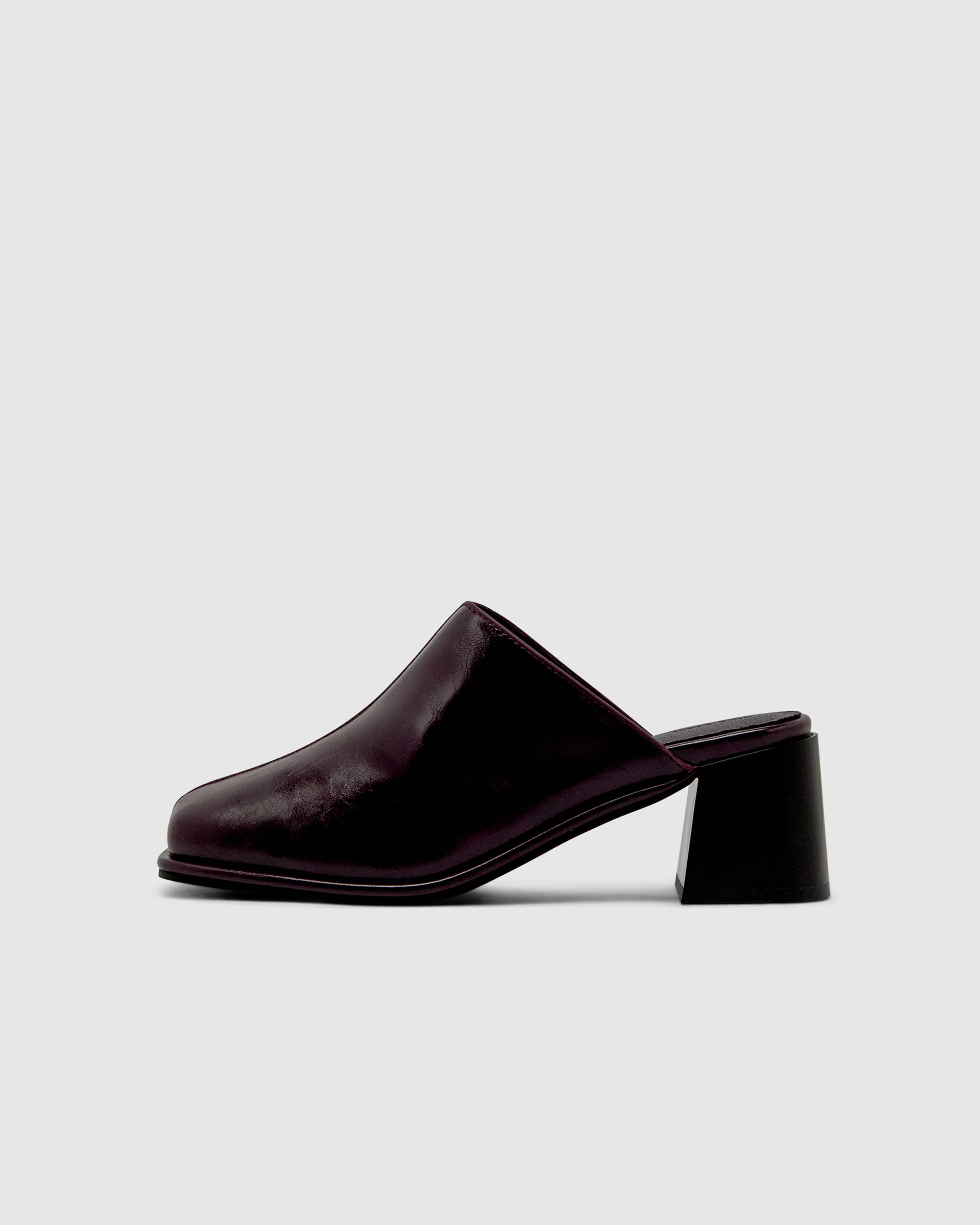 Chloe Mule - Bordeaux
