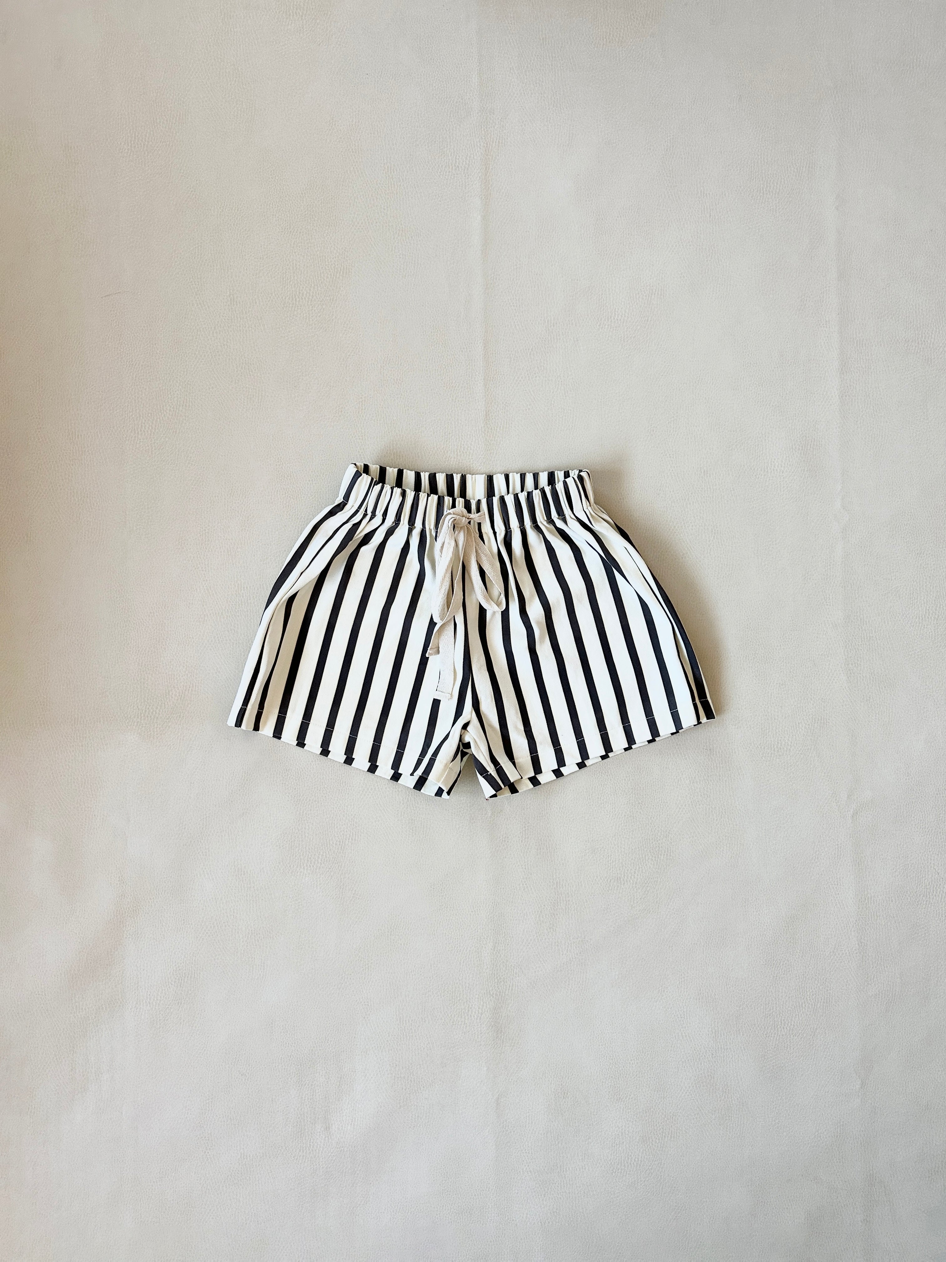 Benji Stripe Cotton Shorts