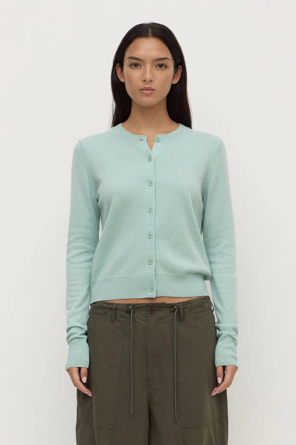Benny Knit Cardigan - Mint