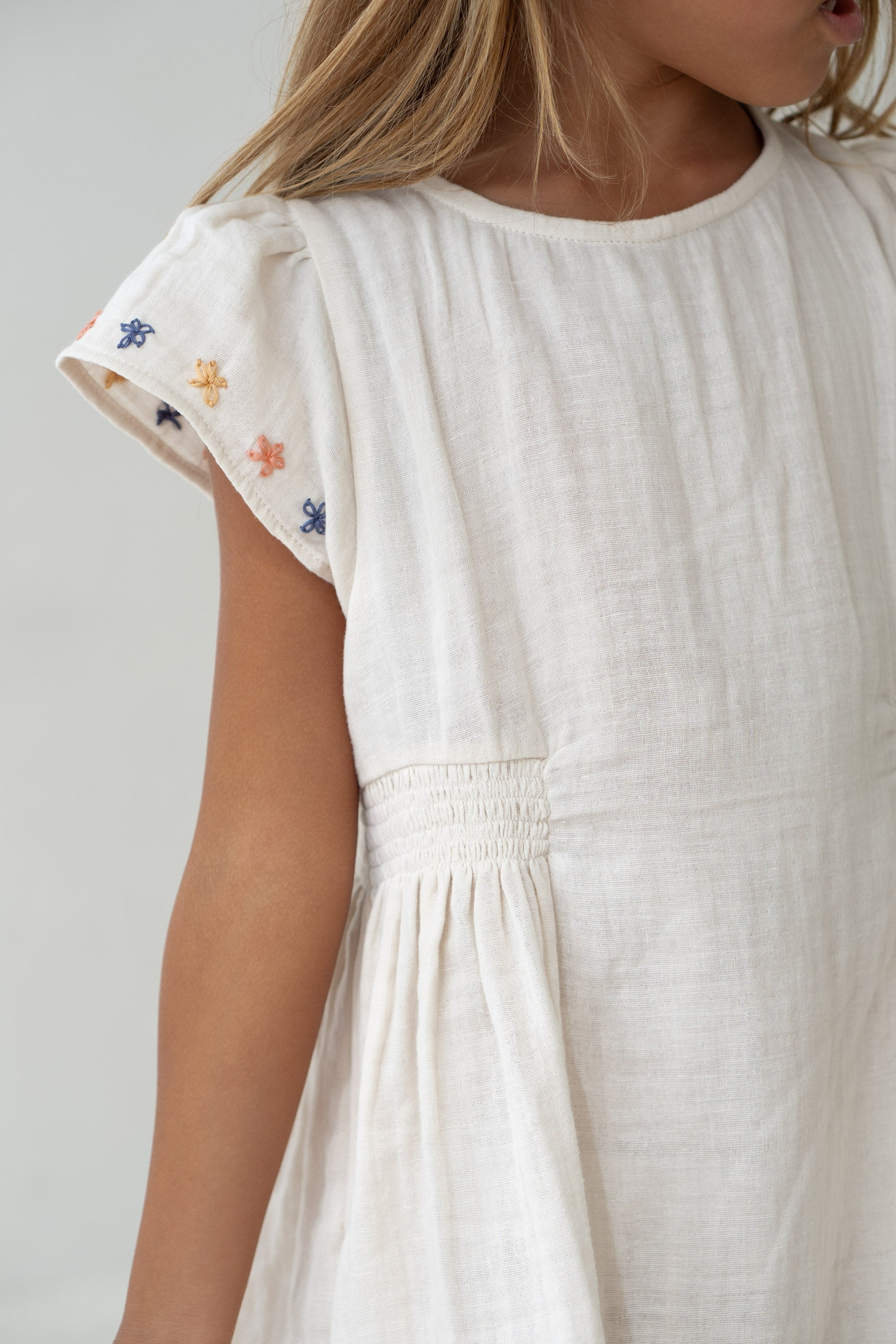 Blossom Dress - Embroidered