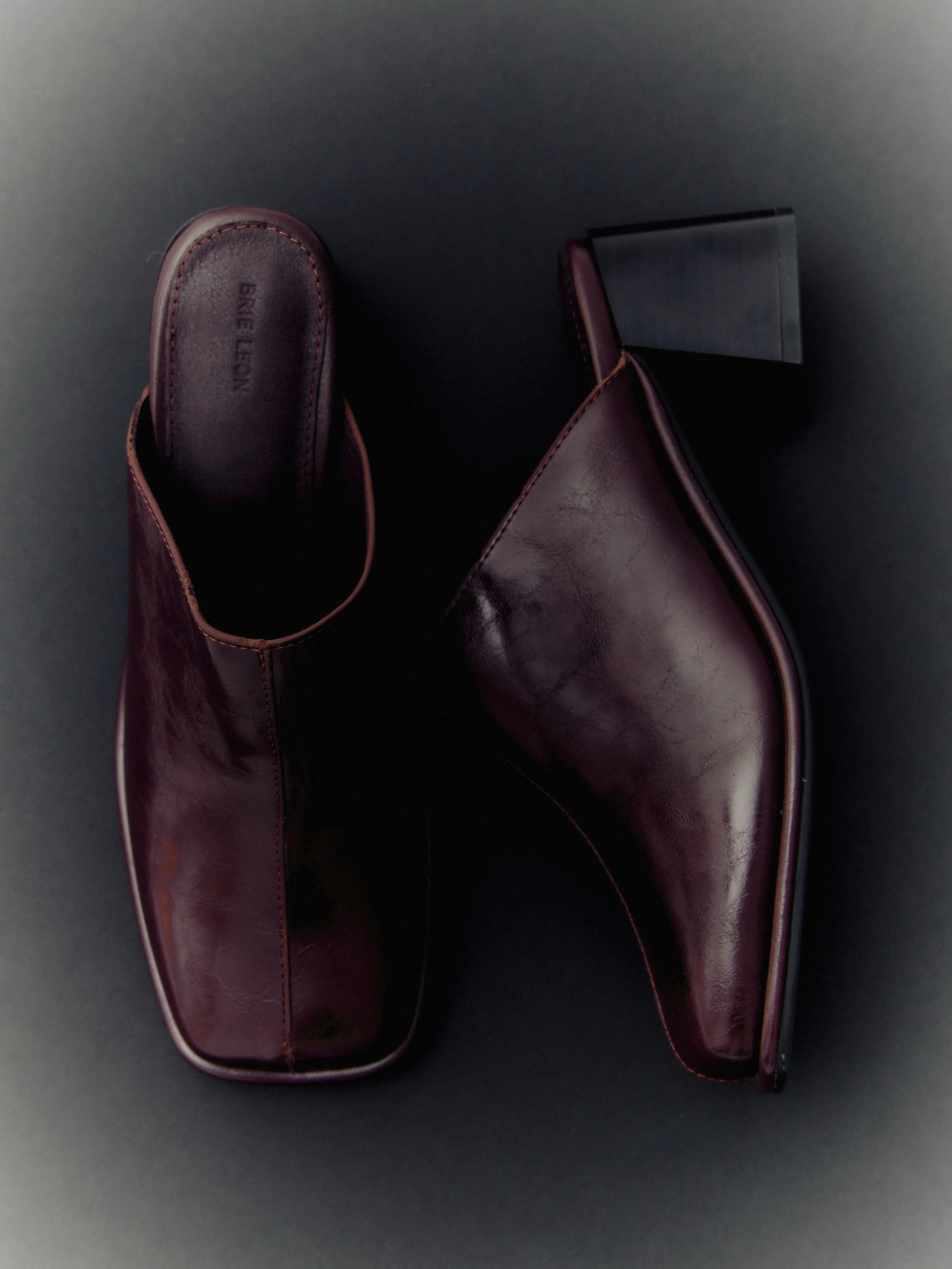 Chloe Mule - Bordeaux