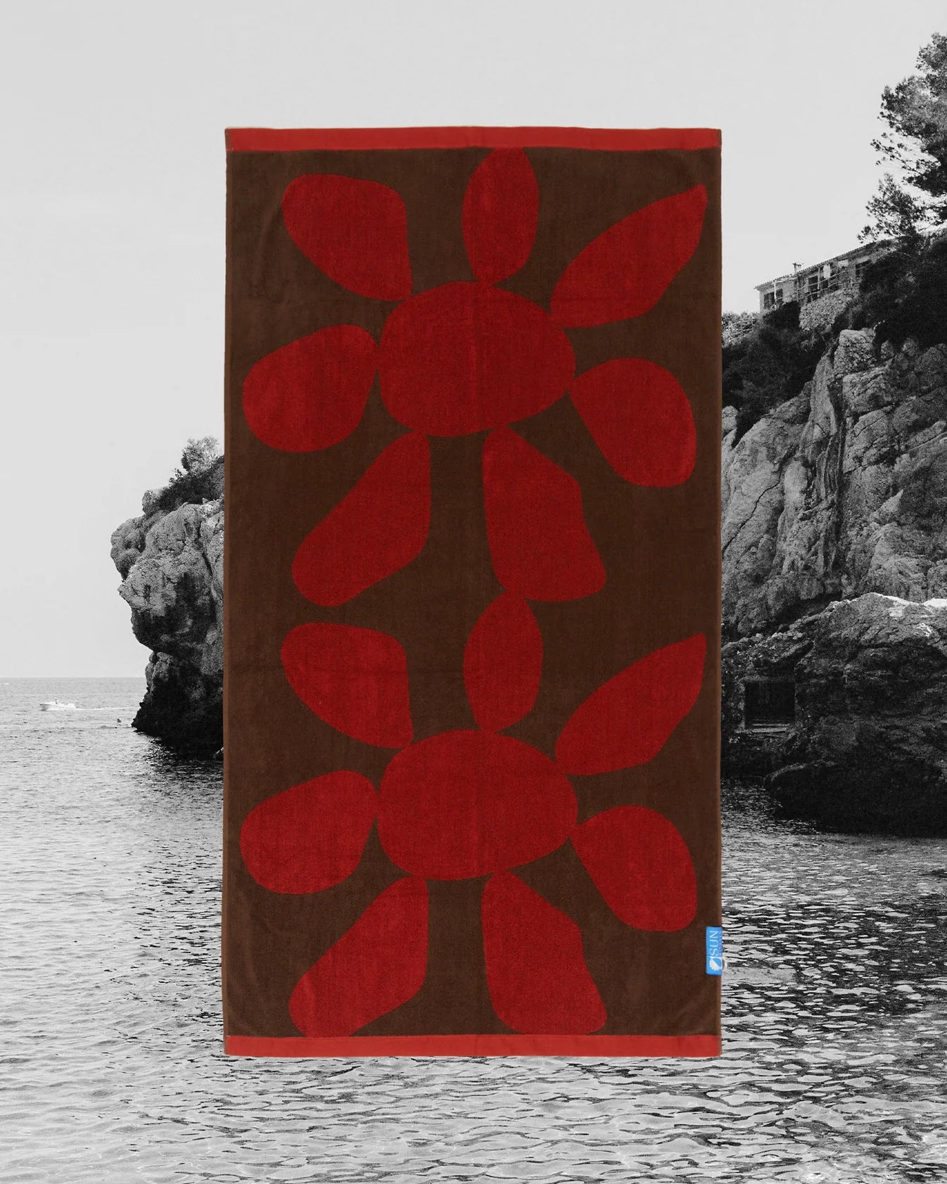 Calvi Towel - Red Ochre