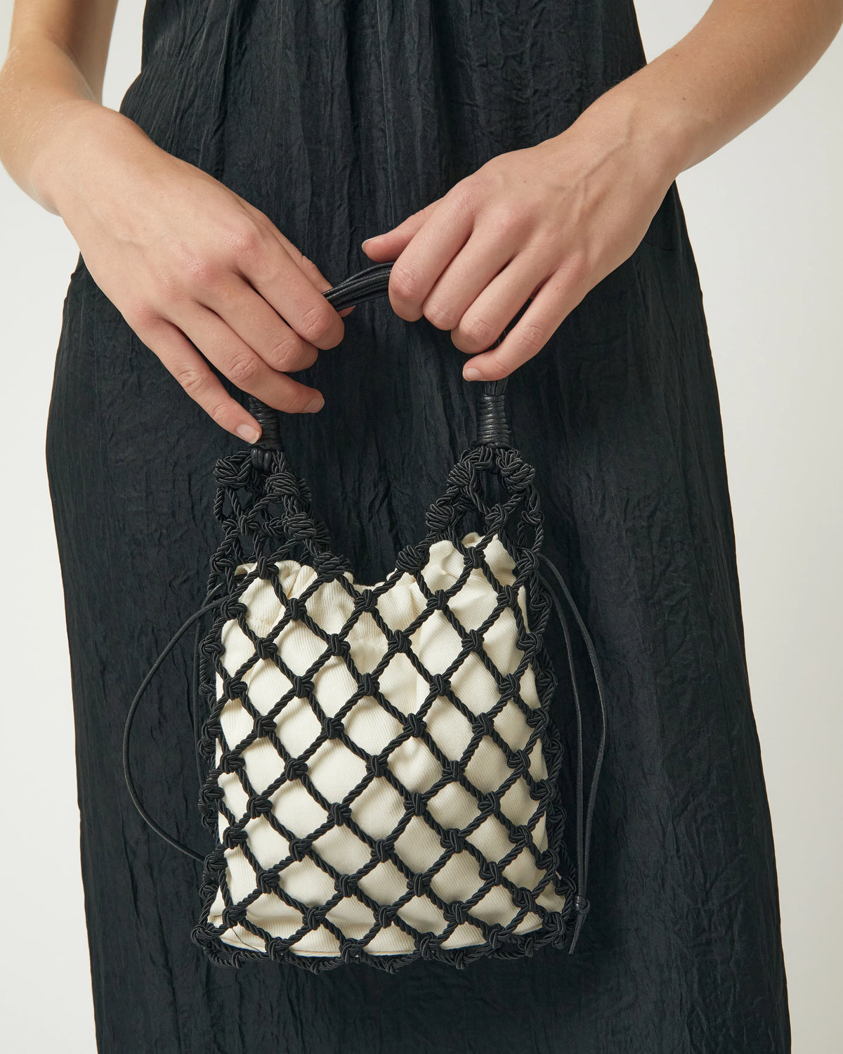 Capri Slouch Mini Bag - Black