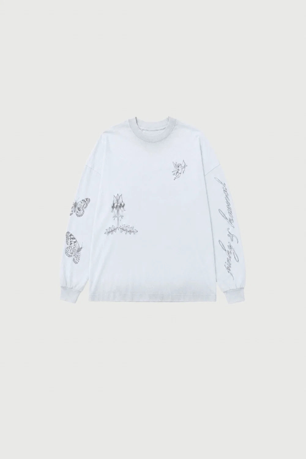 Cupid Long Sleeve Top - Soft Sky