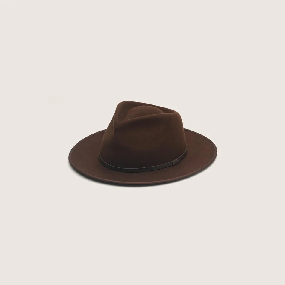 Calloway Wide Brim Felt Fedora