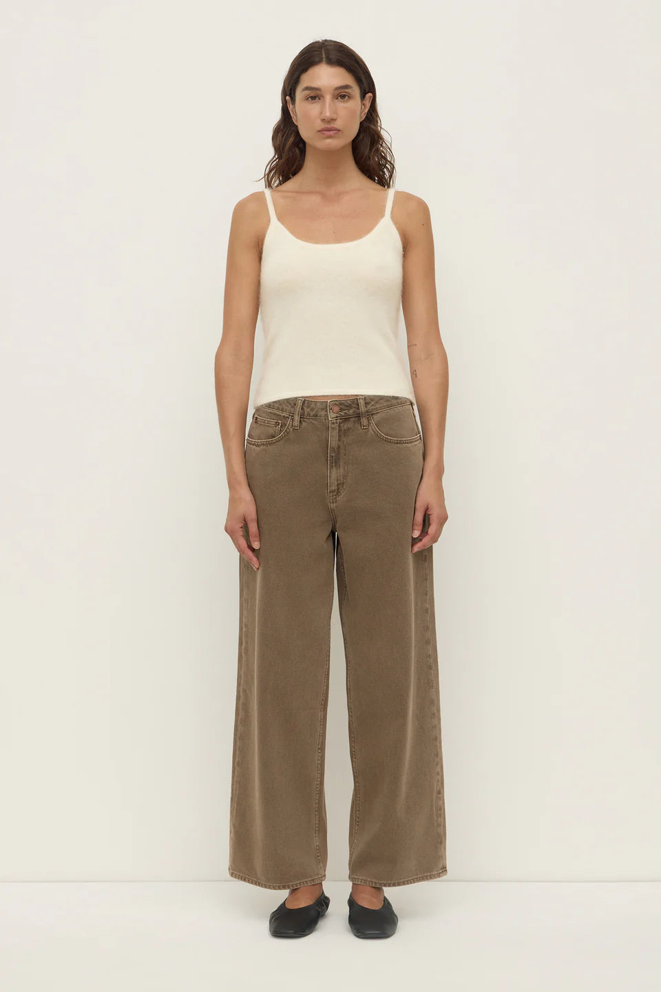 Carina Wool Tank - Cream
