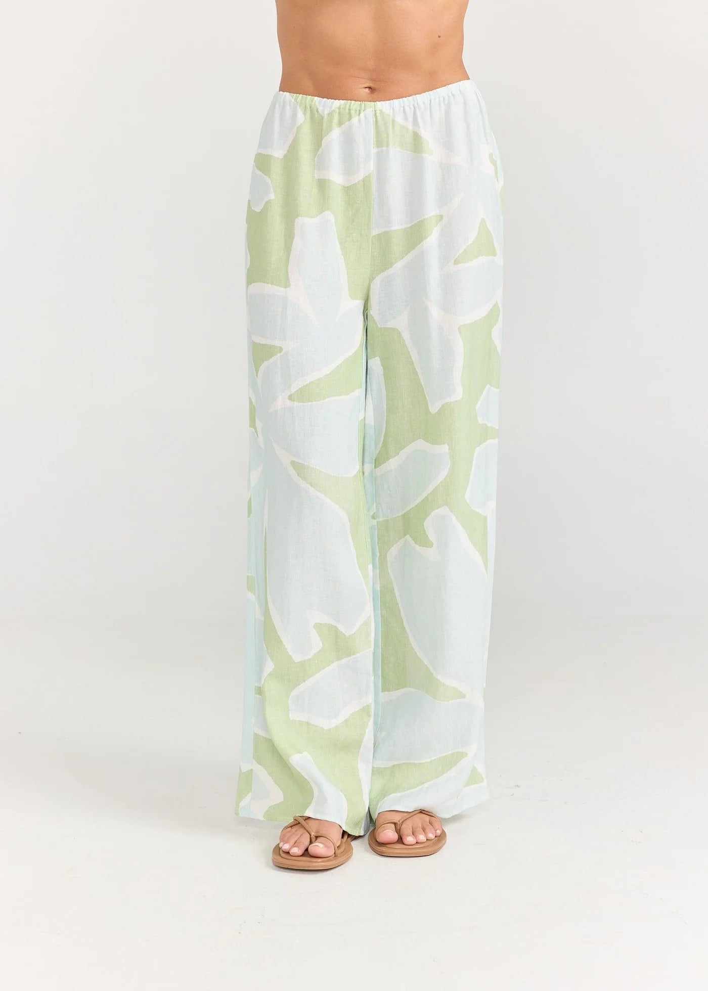 Catalina Pant - Aloe Ivy