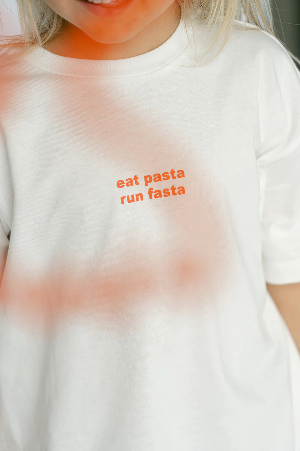 Pasta Tee - White