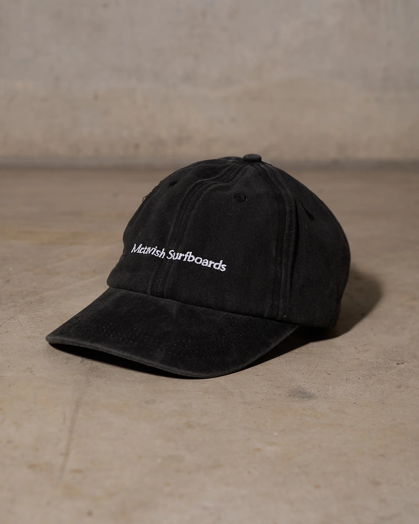 Serif Cap - Black