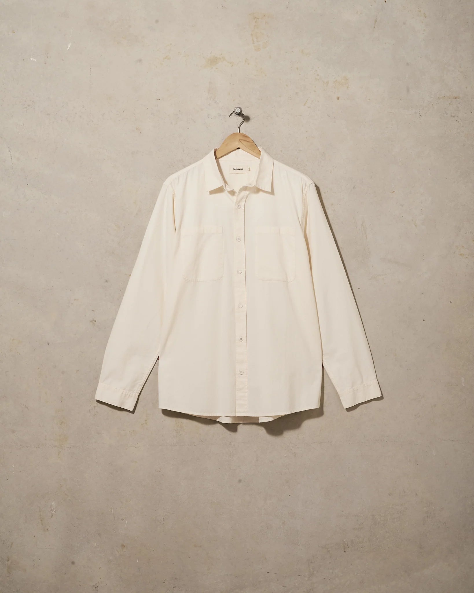 Original Long Sleeve Shirt- Chalk