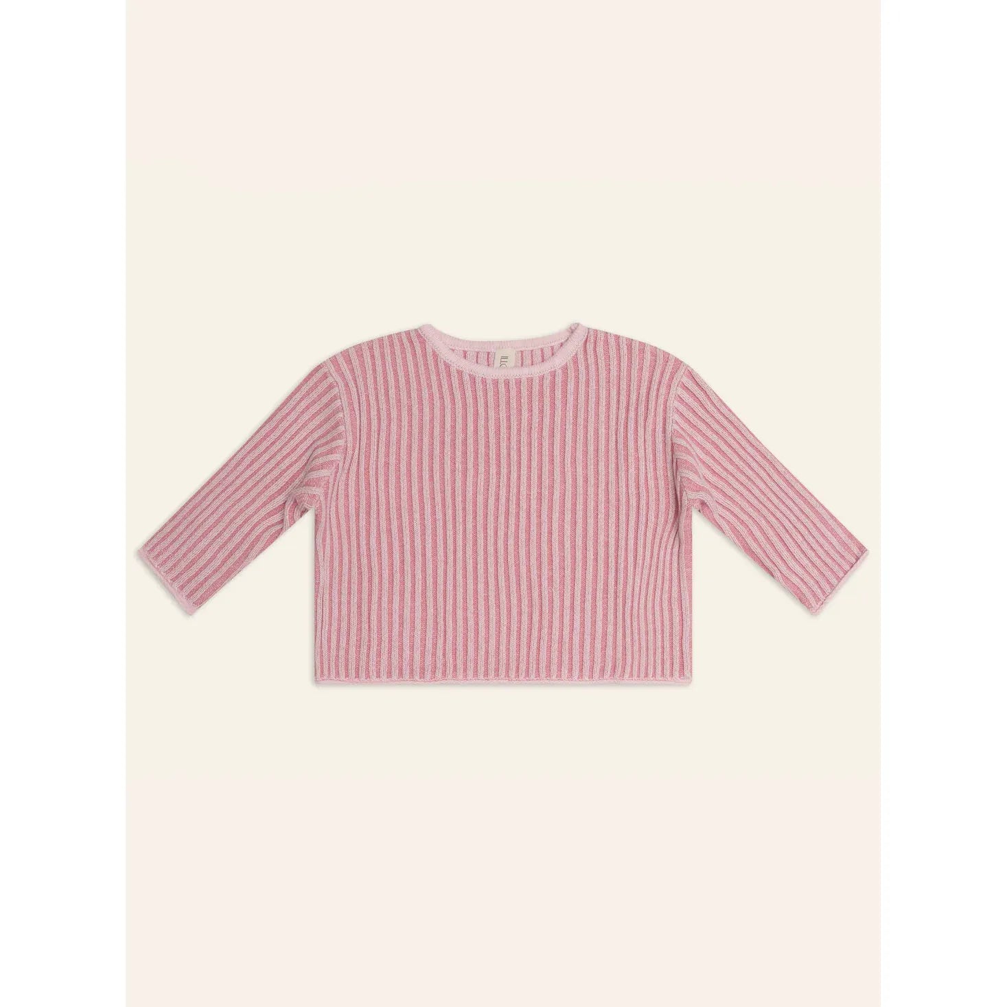 Illoura The Label Essential Knit Jumper - Strawberry Stripe