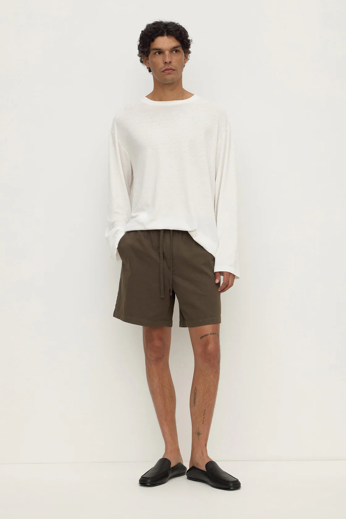 Everyday Twill Short - Dark Military