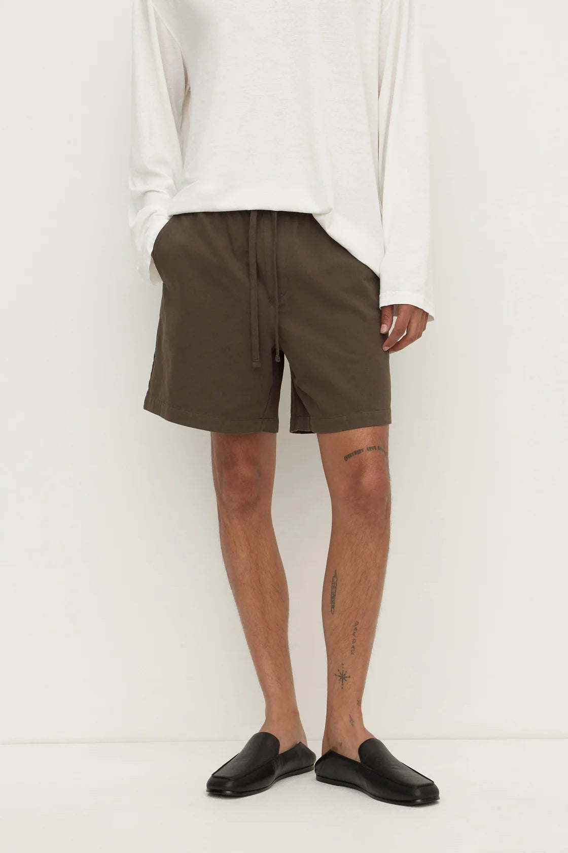 Everyday Twill Short - Dark Military